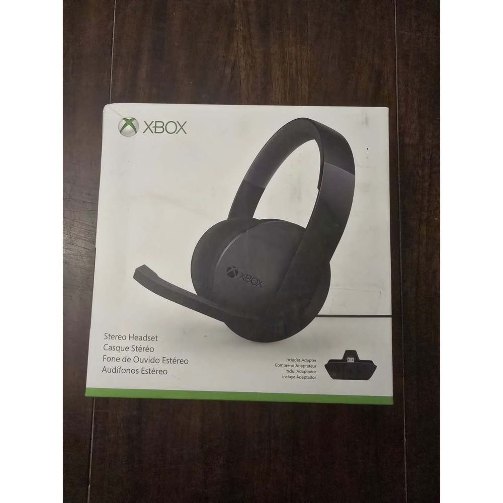 Microsoft Xbox One S4V00012 Black Stereo Over Head Headset